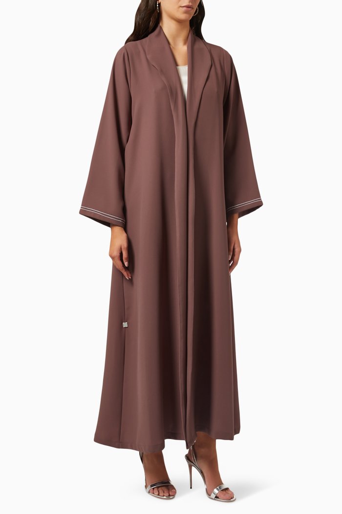 

Zainah Abaya in Pashmina, Brown