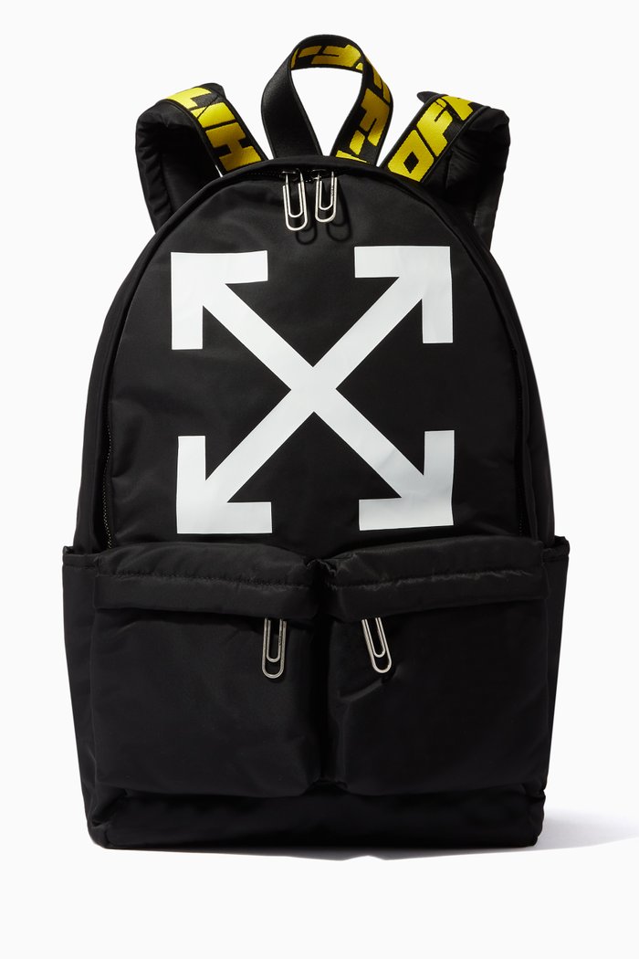 

Arrows Backpack in Nylon, Black