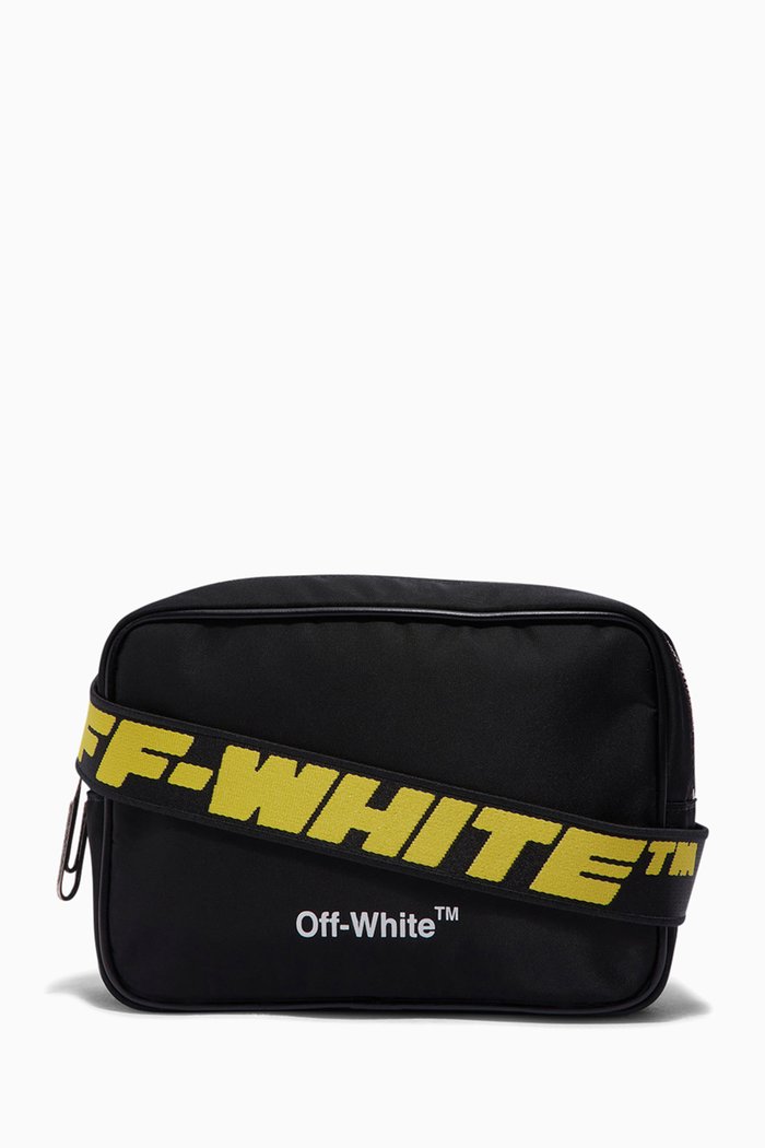

Hard Core Crossbody Bag in Nylon, Black