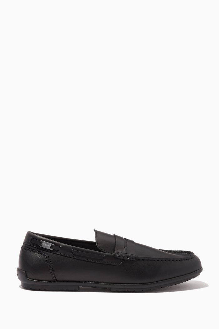 

Driver Shoes in Leather, Black