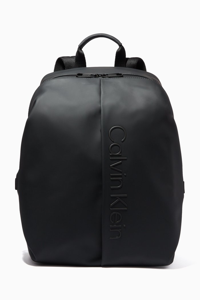 

Logo Backpack in Nylon, Black