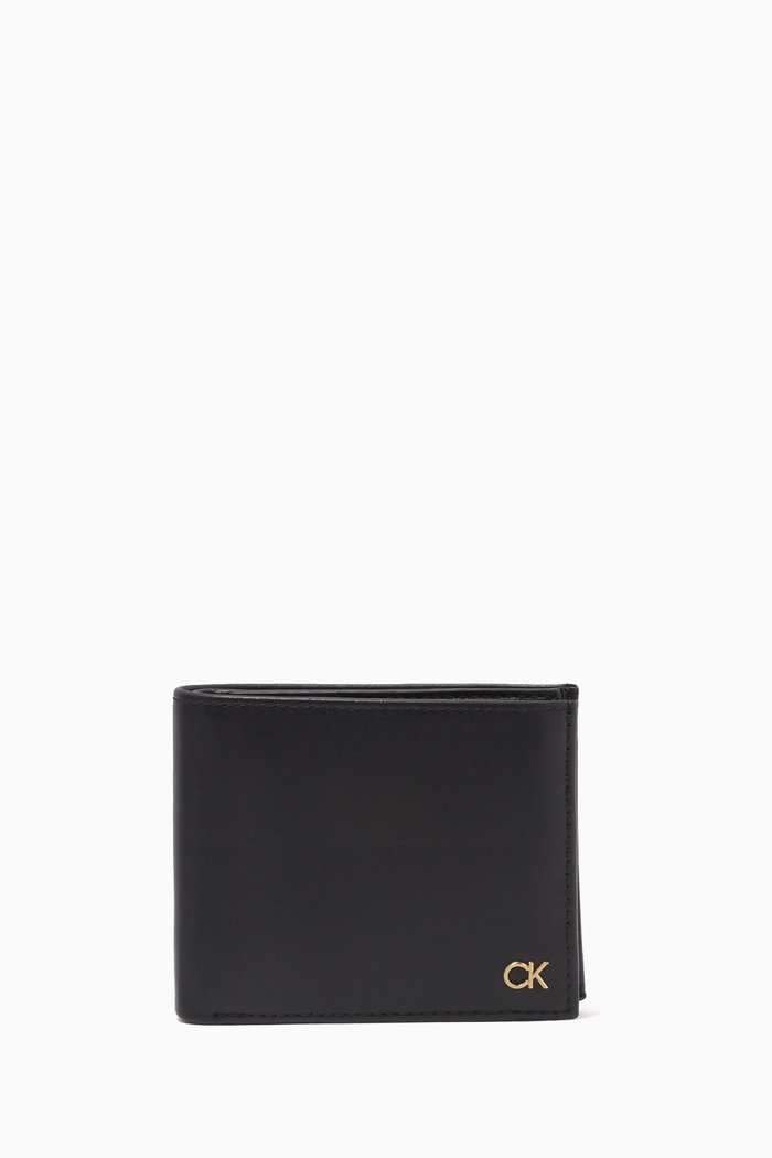 

Billfold Wallet in Leather, Black