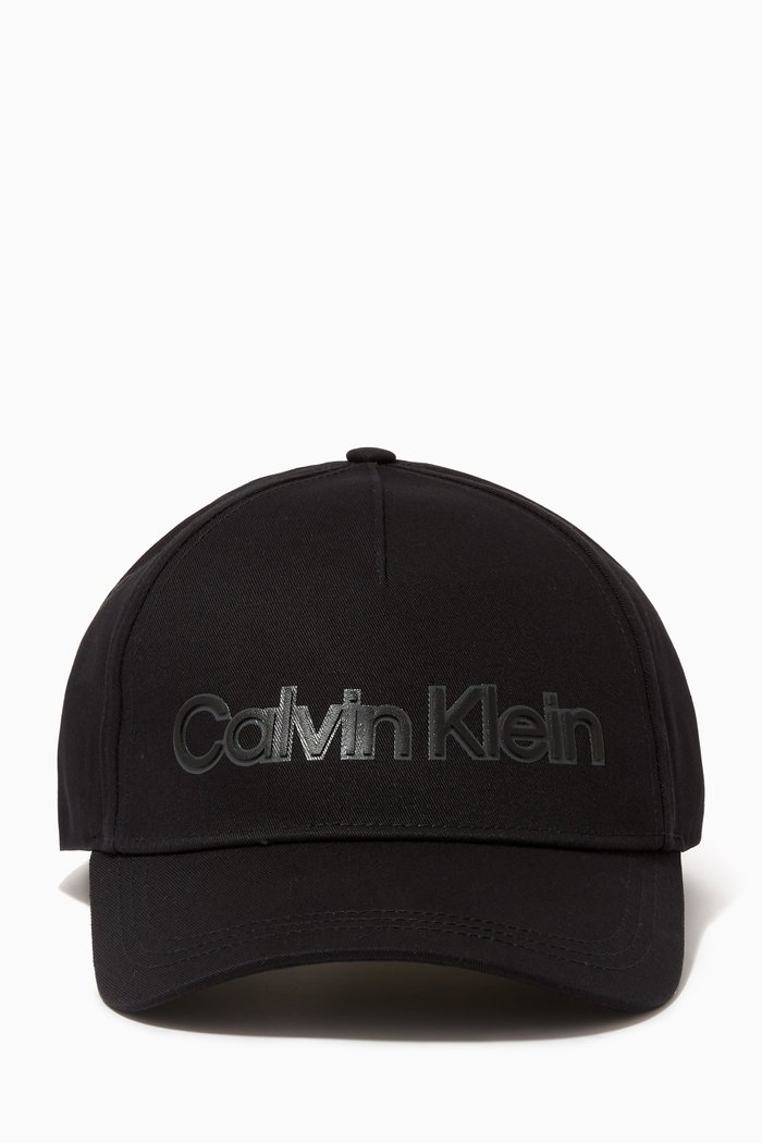 

Logo Lettering Cap, Black