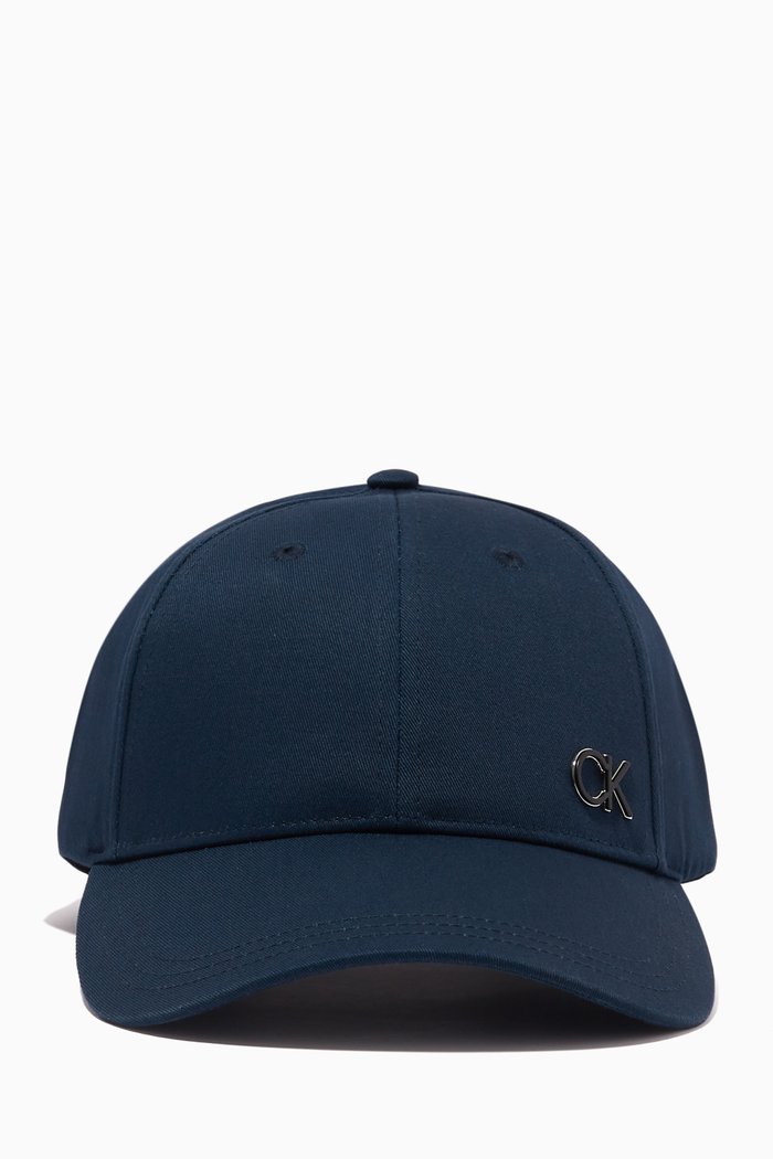 

Logo Cap in Organic Cotton Twill, Blue