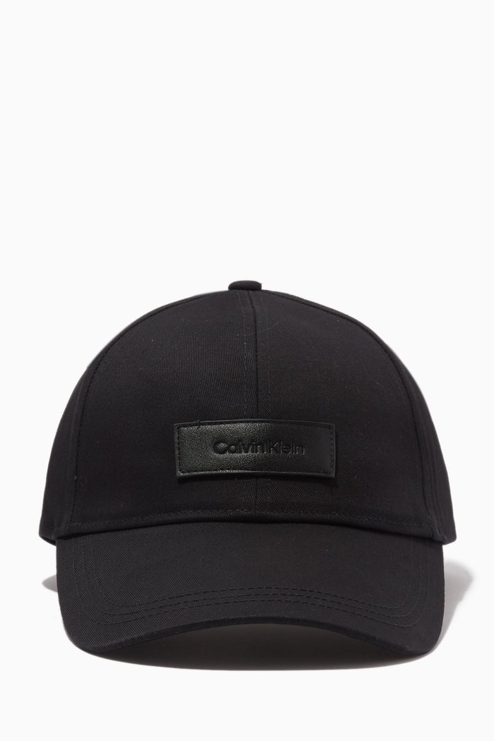 

Logo Cap in Organic Cotton Twill, Black