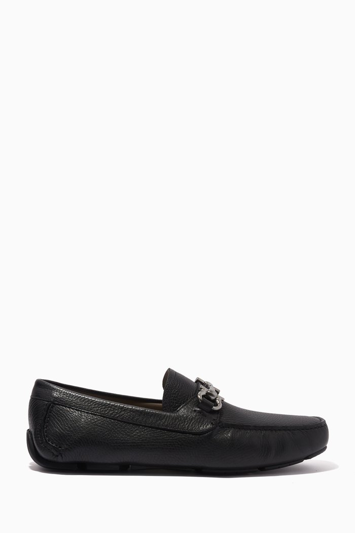 Parigi Loafers in Leather, Black