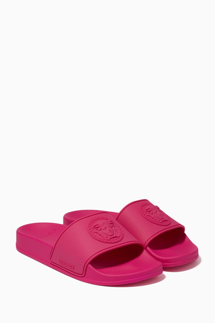 

Medusa Pool Slides in Rubber, Pink