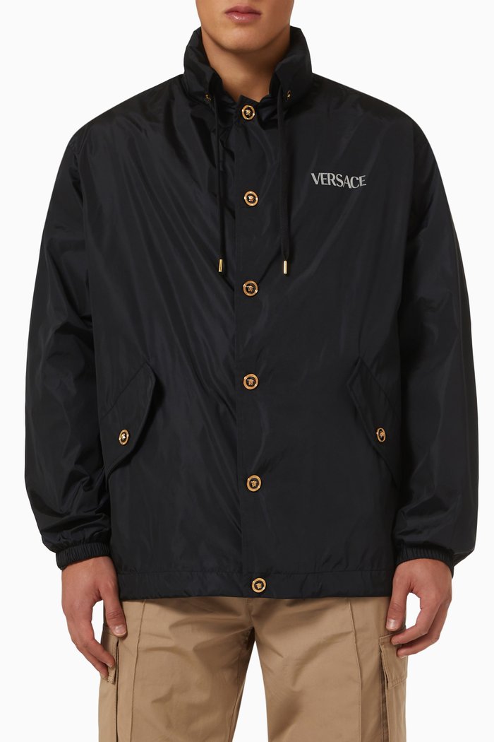 

Medusa Jacket in Nylon, Black