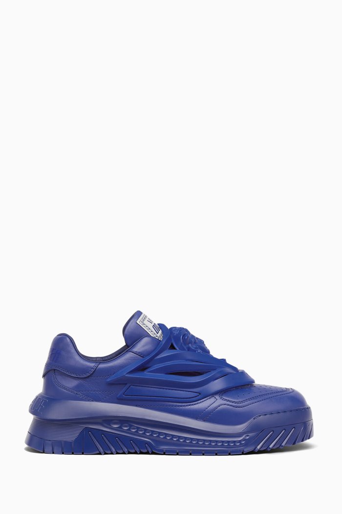 

Odyssey Sneakers in Leather, Blue