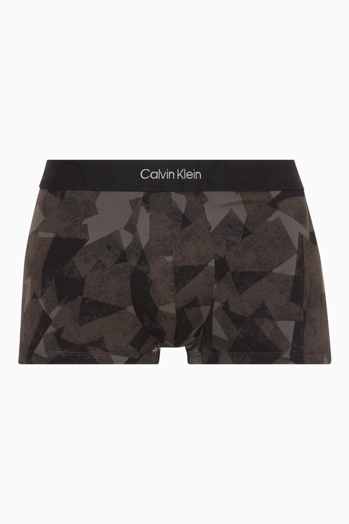 

Graphic Logo Trunks in Cotton, Green