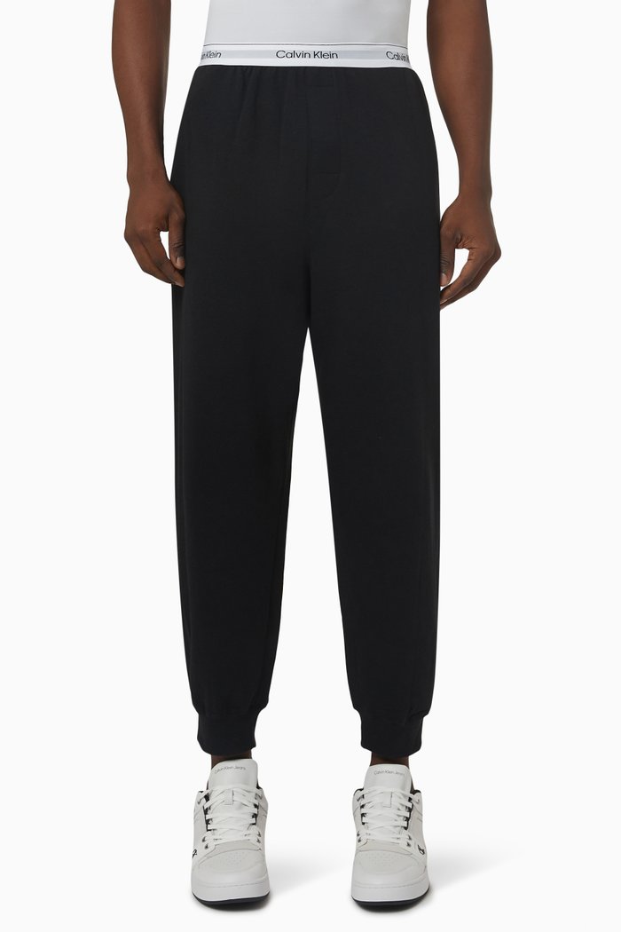 

Logo Sweatpants in Cotton, Black