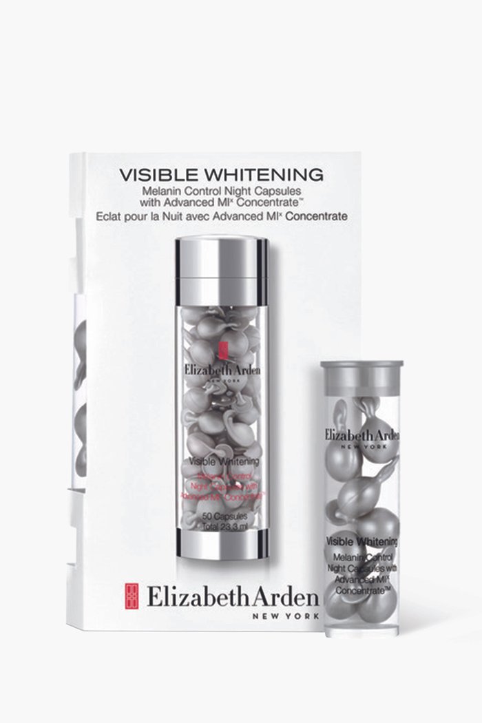 

Visible Whitening Melanin Control Night Capsules With Advanced MI X Concentrate™, Multicolour