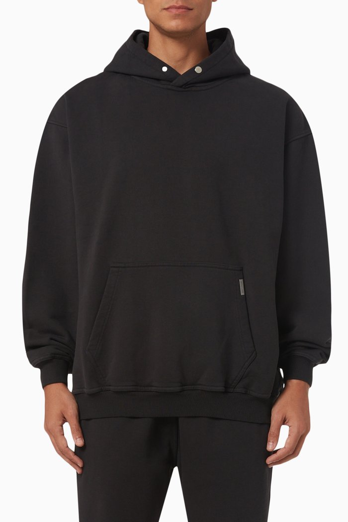 

Blank Hoodie in Jersey, Black