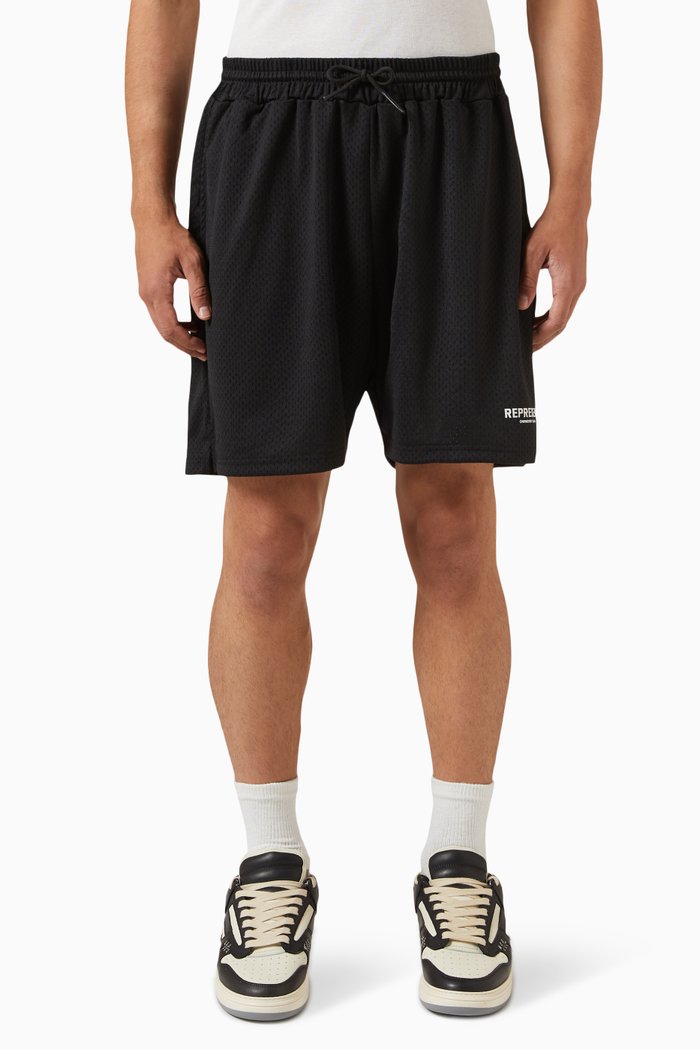 

Owners Club Mesh Shorts in Stretch-nylon, Black