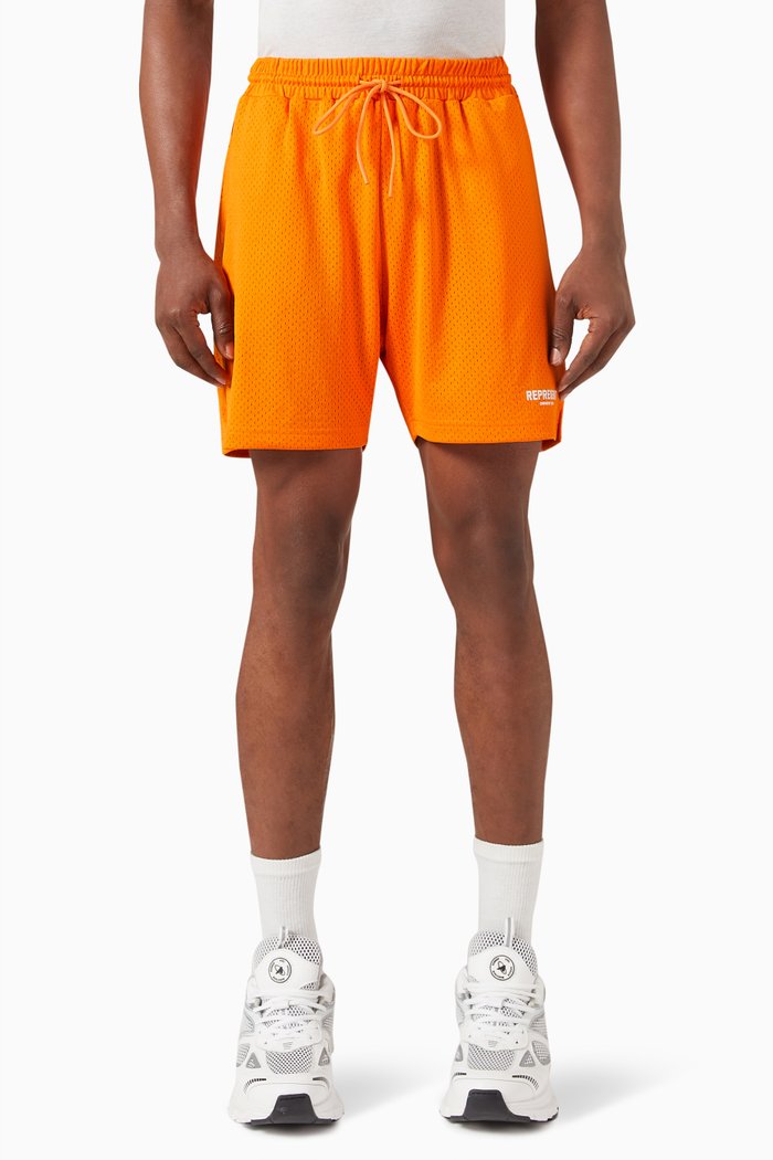 

Owners Club Mesh Shorts in Stretch-nylon, Orange