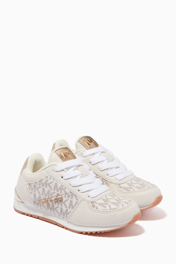 

Allie Jogger Sneakers in Synthetic, Gold