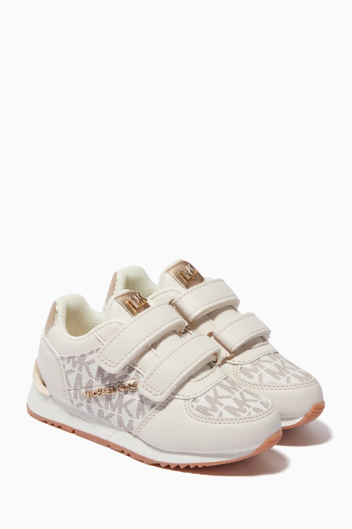 

Allie Jogger Sneakers in Synthetic, Gold