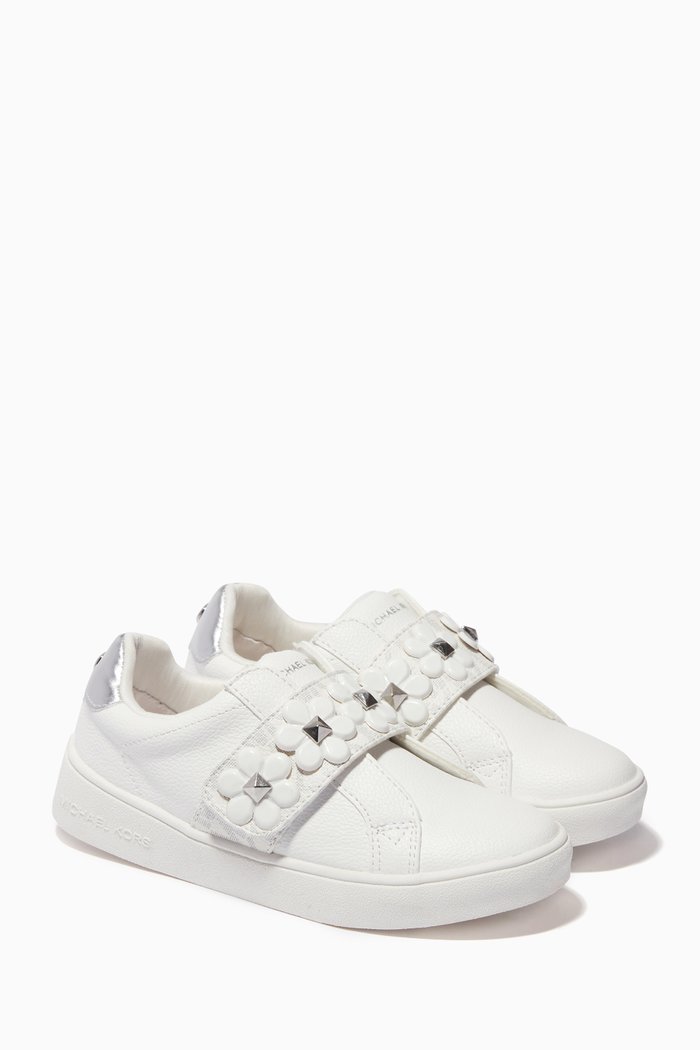 

Jem Flora Sneakers in Leather, White