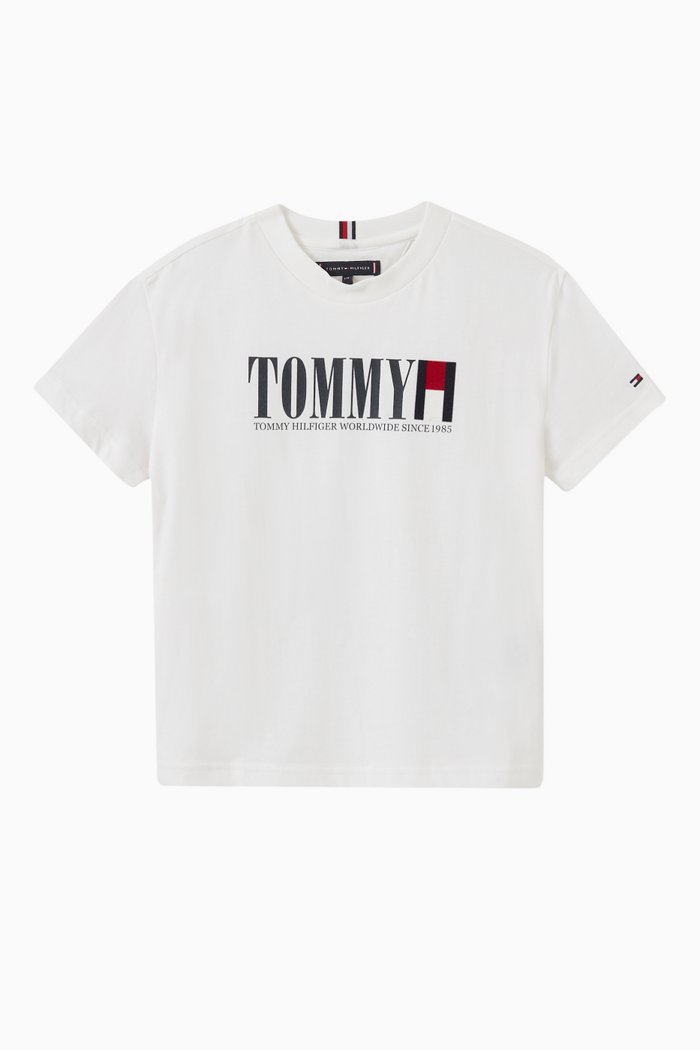 

Logo T-shirt in Organic Cotton, White