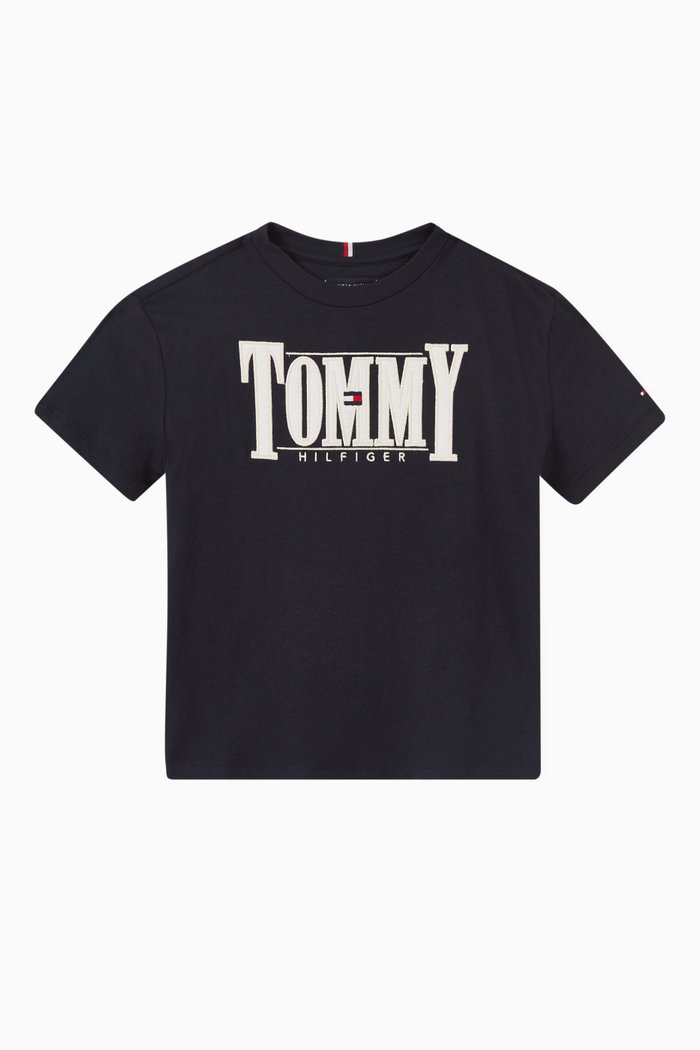 

Logo T-shirt in Cotton, Blue