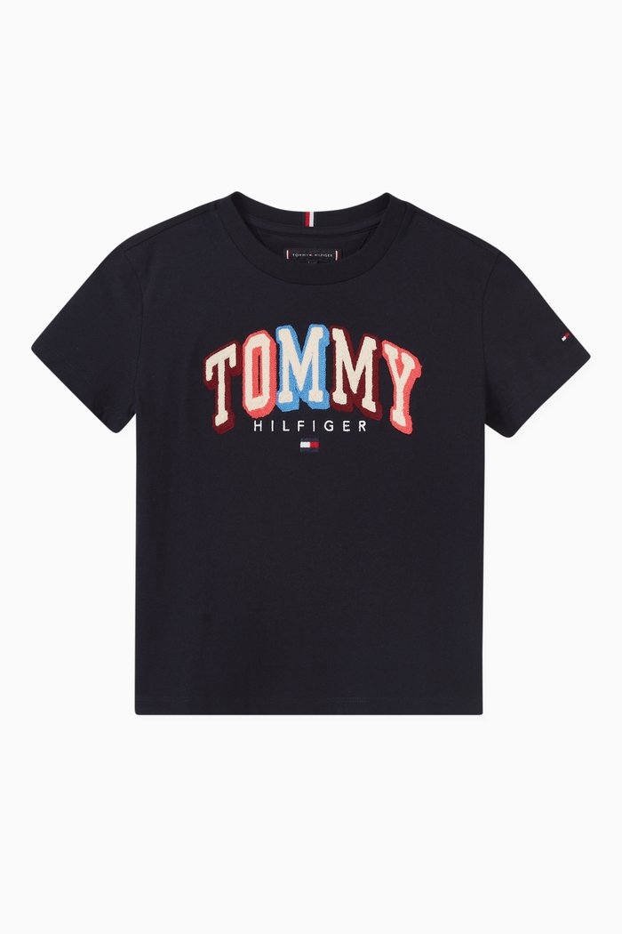 

Logo T-shirt in Cotton, Blue