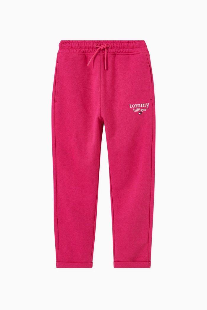

Graphic Logo Sweatpants in Cotton, Purple