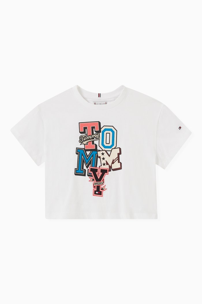 

Logo T-shirt in CottonLogo T-shirt in Cotton, White