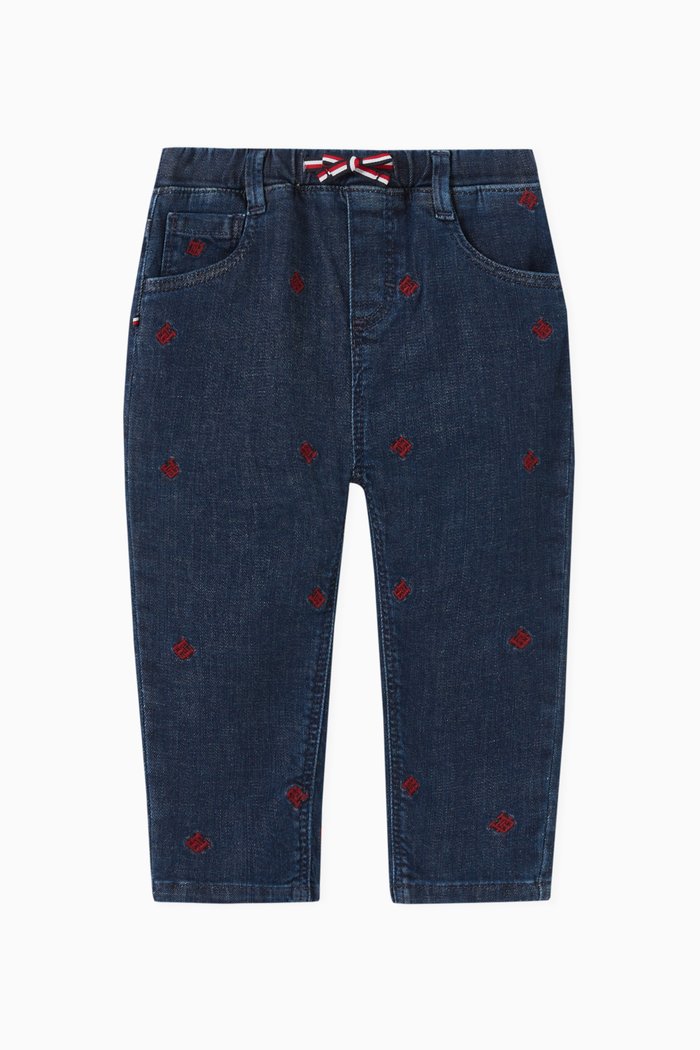 

Monogram Denim Critter in Cotton, Blue