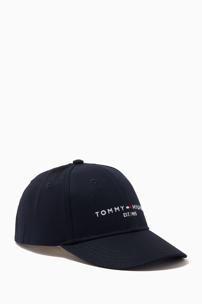 

TH Established Logo Embroidery Cap in Organic Cotton Twill, Blue