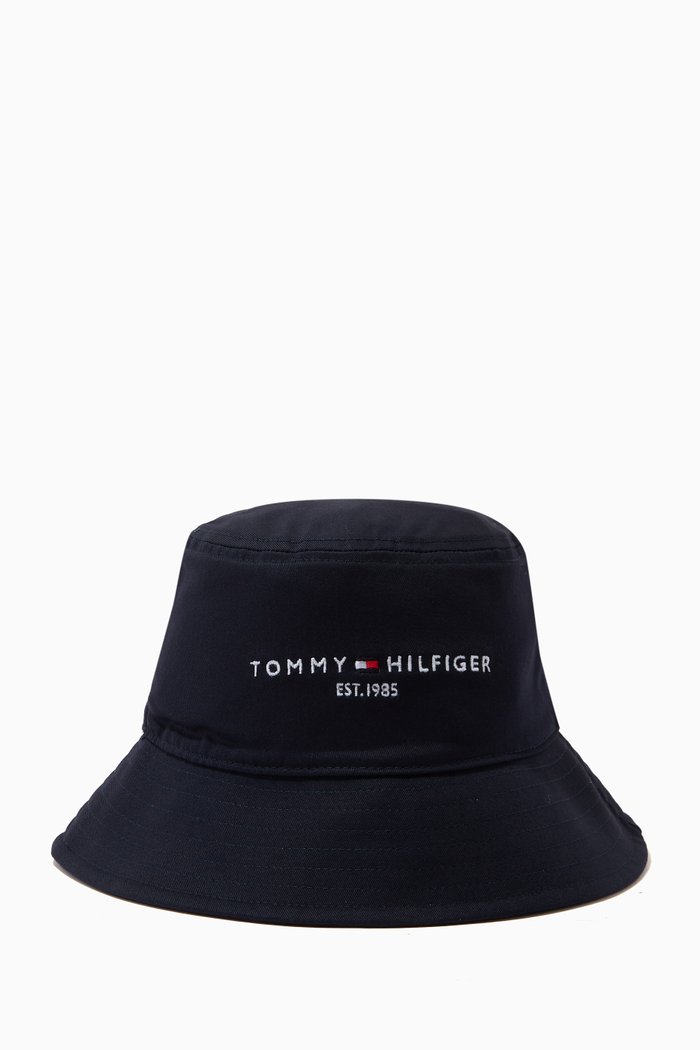

TH Established Bucket Hat in Organic Cotton Twill, Blue