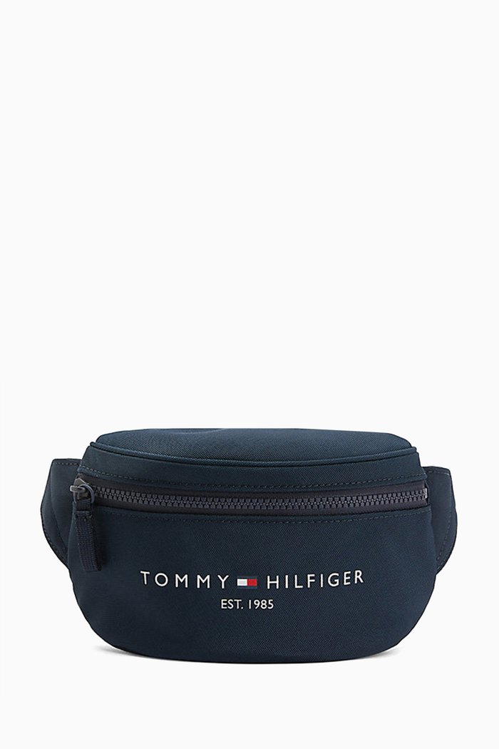 

TH Established Belt Bag in Recycled Fabric, Blue