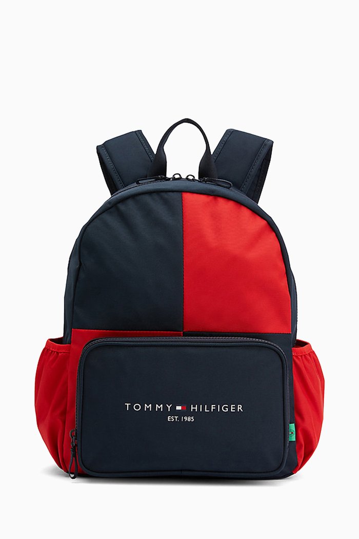 

TH Established Logo Backpack in Recycled Canvas, Multicolour