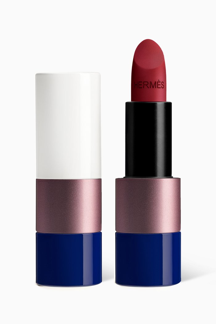 

81 Rouge Grenat Limited Edition Rouge Hermès Matte Lipstick, 3g, Multicolour