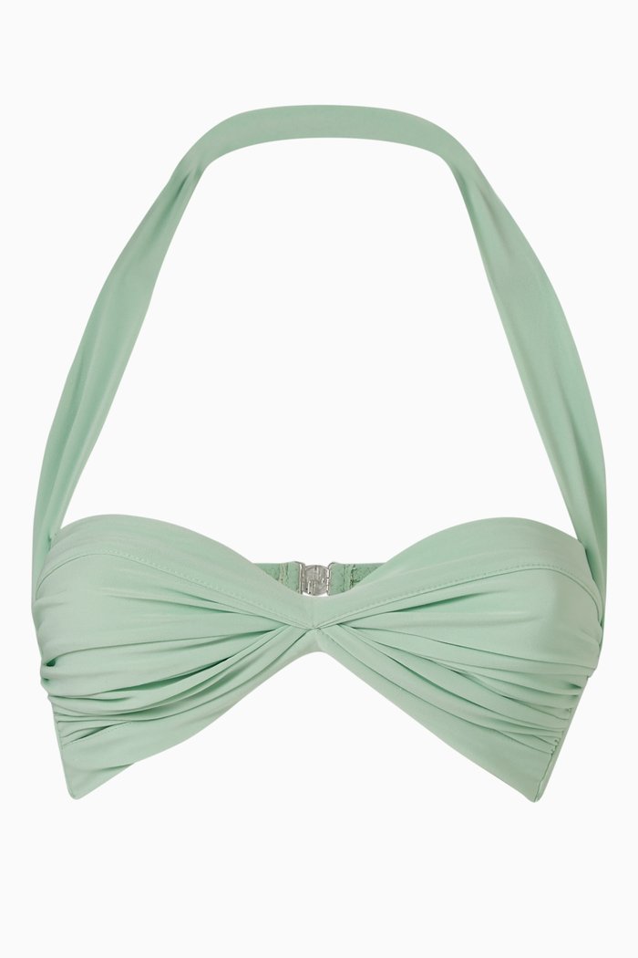 

Bill Bra Bikini Top, Green