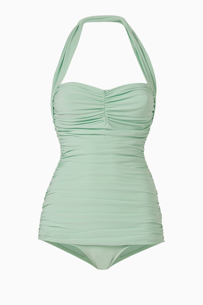 

Bill Mio One-piece Swimsuit, Green