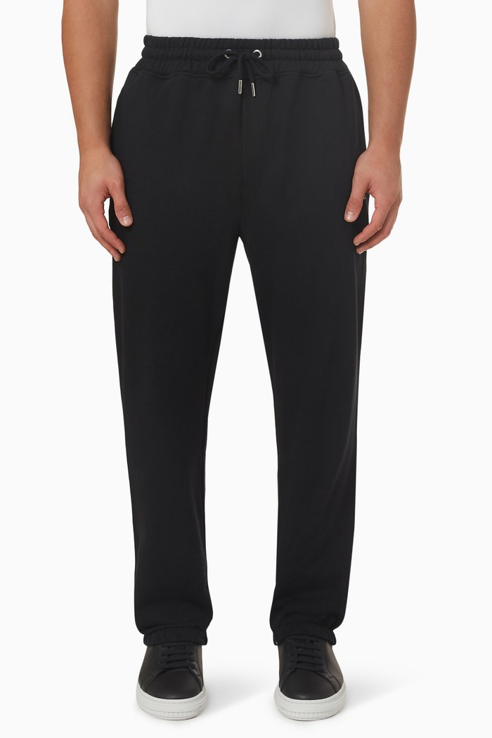 

Back Logo Joggers in Cotton, Black