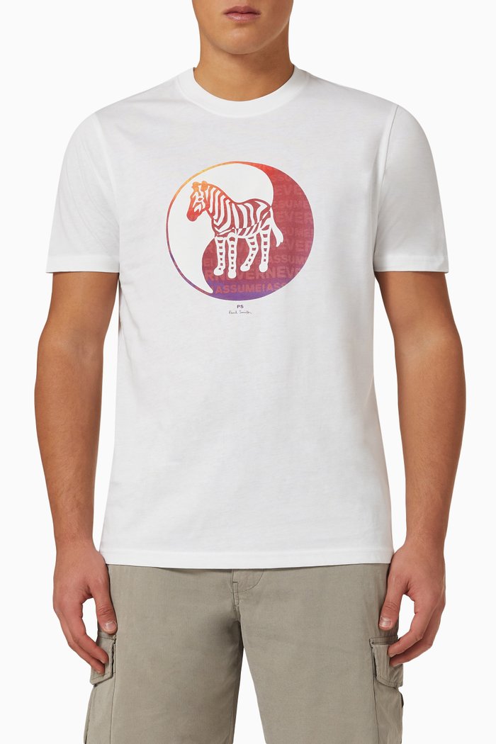 

Slim Fit T-shirt in Organic Cotton, White