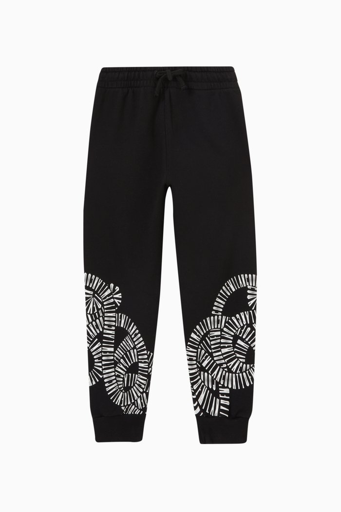 

Snakes Sweatpants in Cotton, Black