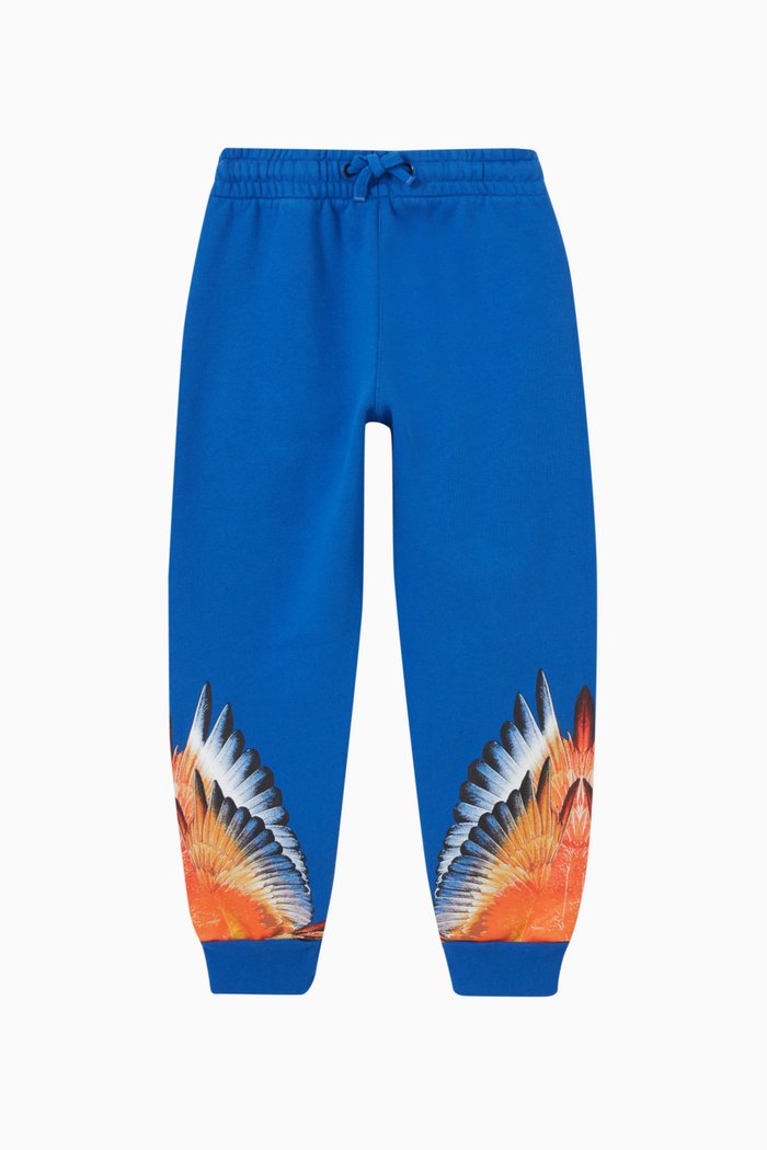 

Wings Sweatpants in Cotton, Blue