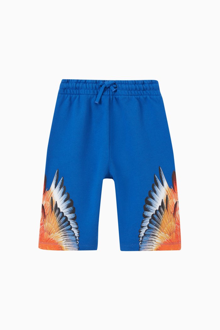 

Wings Shorts in Cotton, Blue