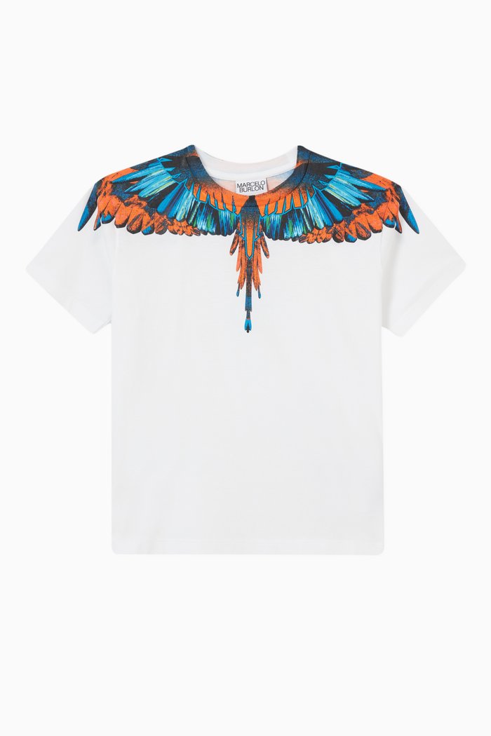 

Wings T-shirt in Cotton, White
