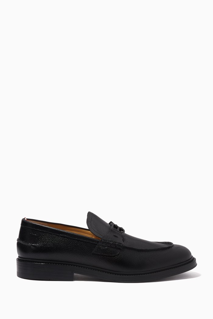 

Nickolas Loafers in Leather, Black