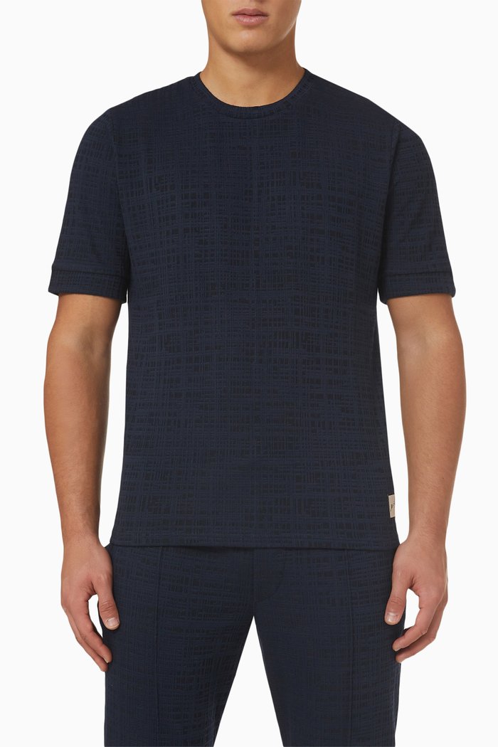 

Belmont T-shirt in Viscose Jersey, Blue