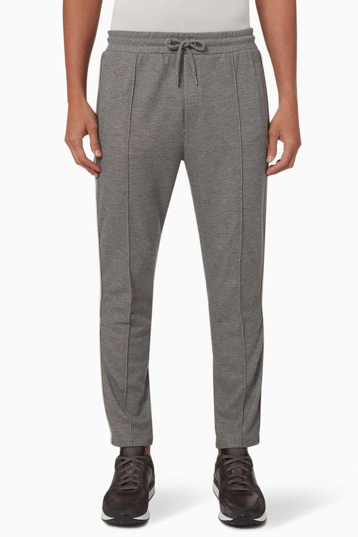 

Fern Contrast Sweatpants in Double-faced jersey, Grey