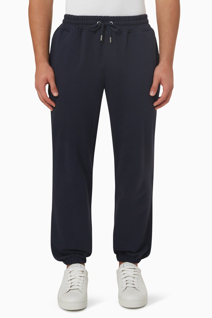 

Back Logo Joggers in Cotton Jersey, Blue