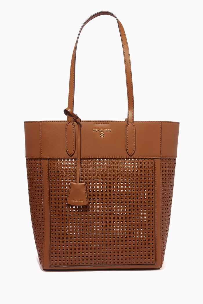 

Sinclair Large Tote Bag in Leather, Brown