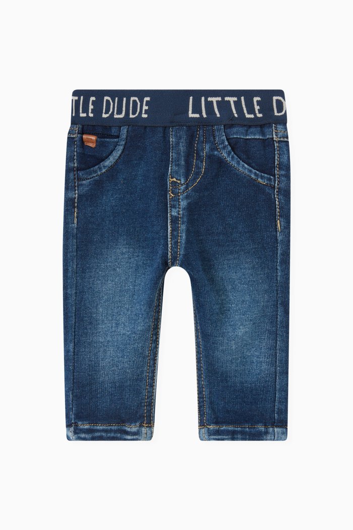 

Slim Fit Sweatpants in Denim, Blue