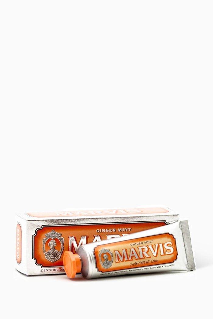 

Ginger Mint Travel Toothpaste, 25ml, Multicolour