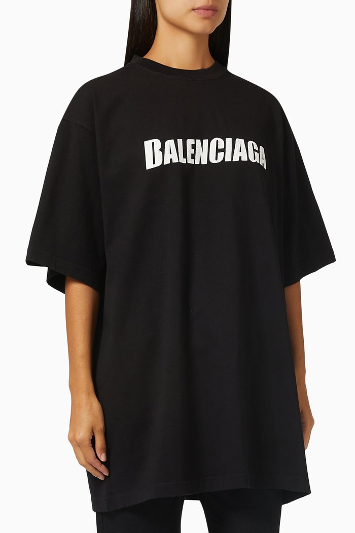 

Caps Flatground Boxy Fit T-shirt in Vintage Jersey, Black