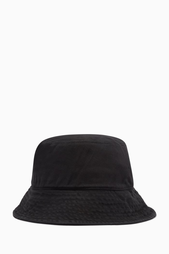 

Bucket Hat in Cotton-blend, Black